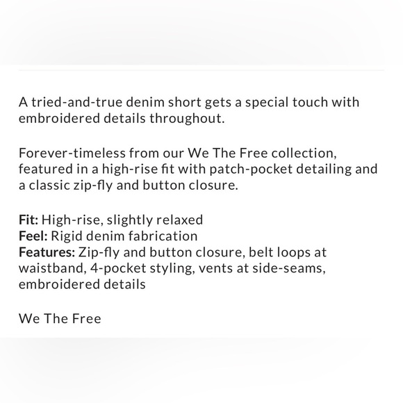 Free People Bettie Embroidered Sailor Shorts - Picture 10 of 10